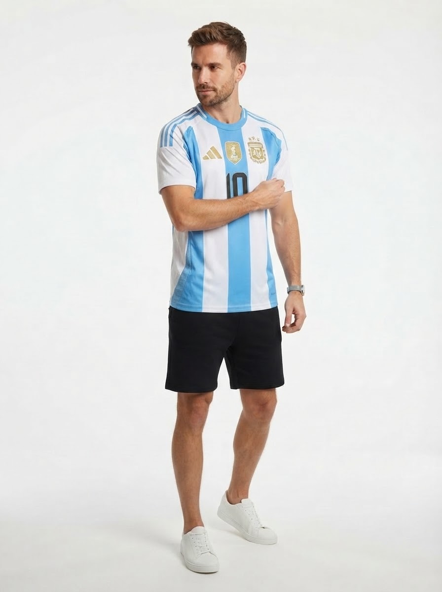 Argentina Home Jersey 2024/25 Messi 10