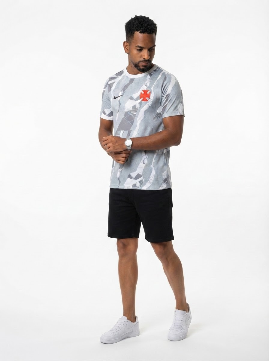 Jersey Vasco Pré-jogo 2026 - Fan Version