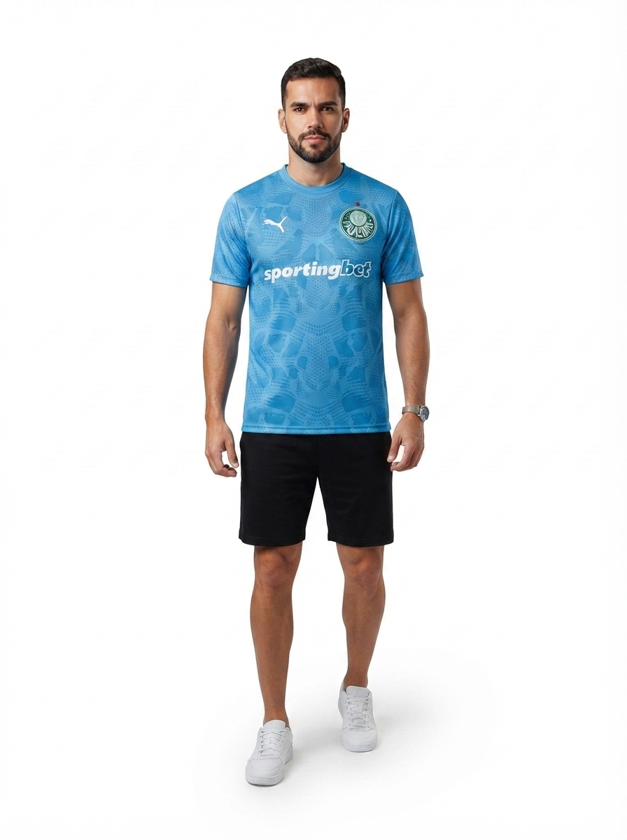 Palmeiras Goalkeeper 2025/26 - Blue Fan Version
