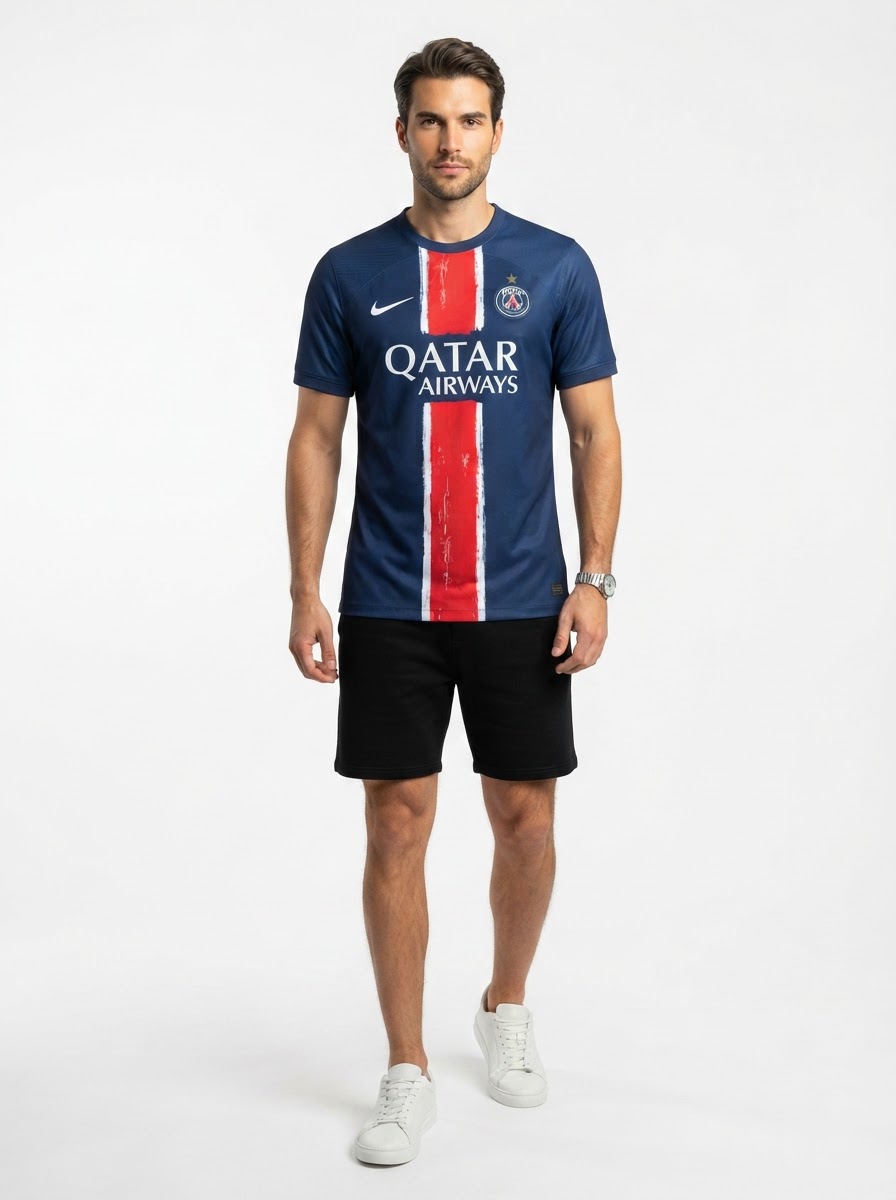 PSG 2025 European Champions 1 Star Jersey - Fan Version