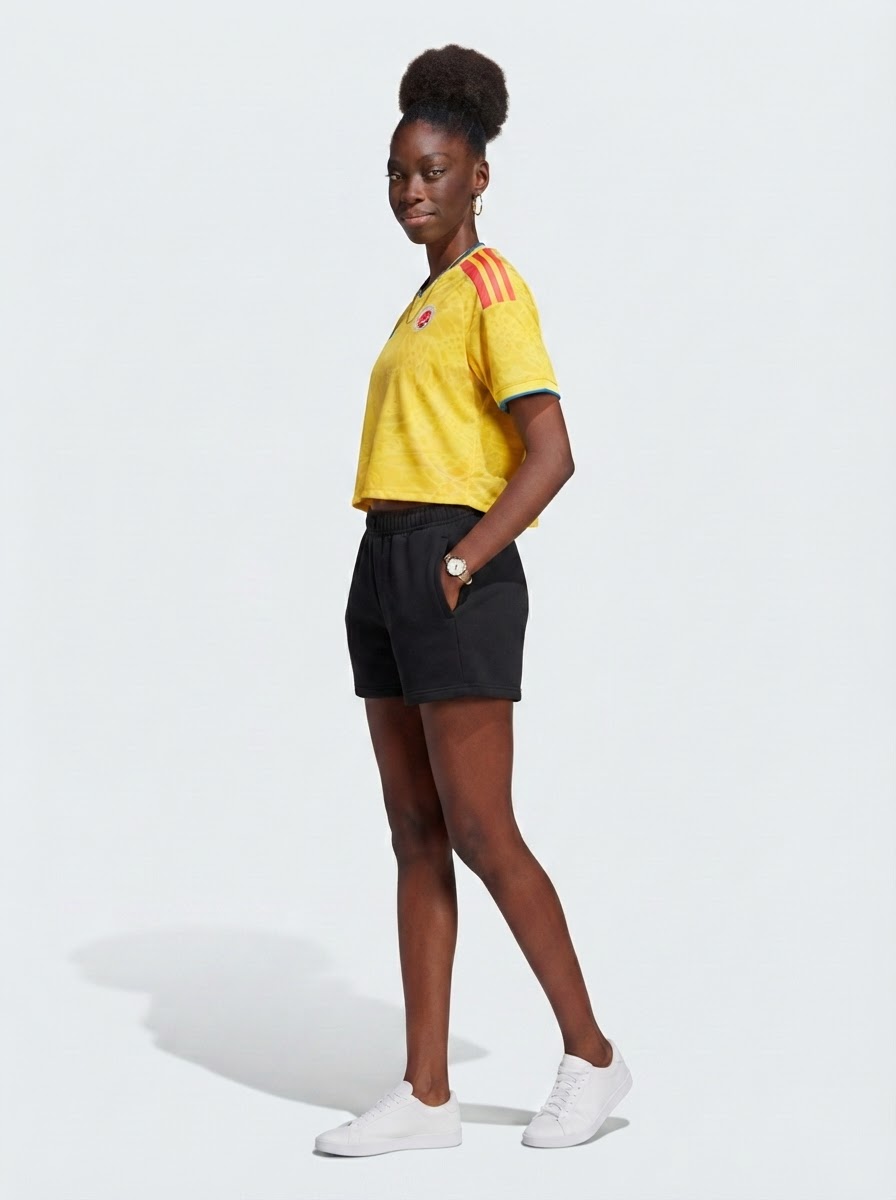 Colombia 26 Home Cropped Jersey - World Cup 2026