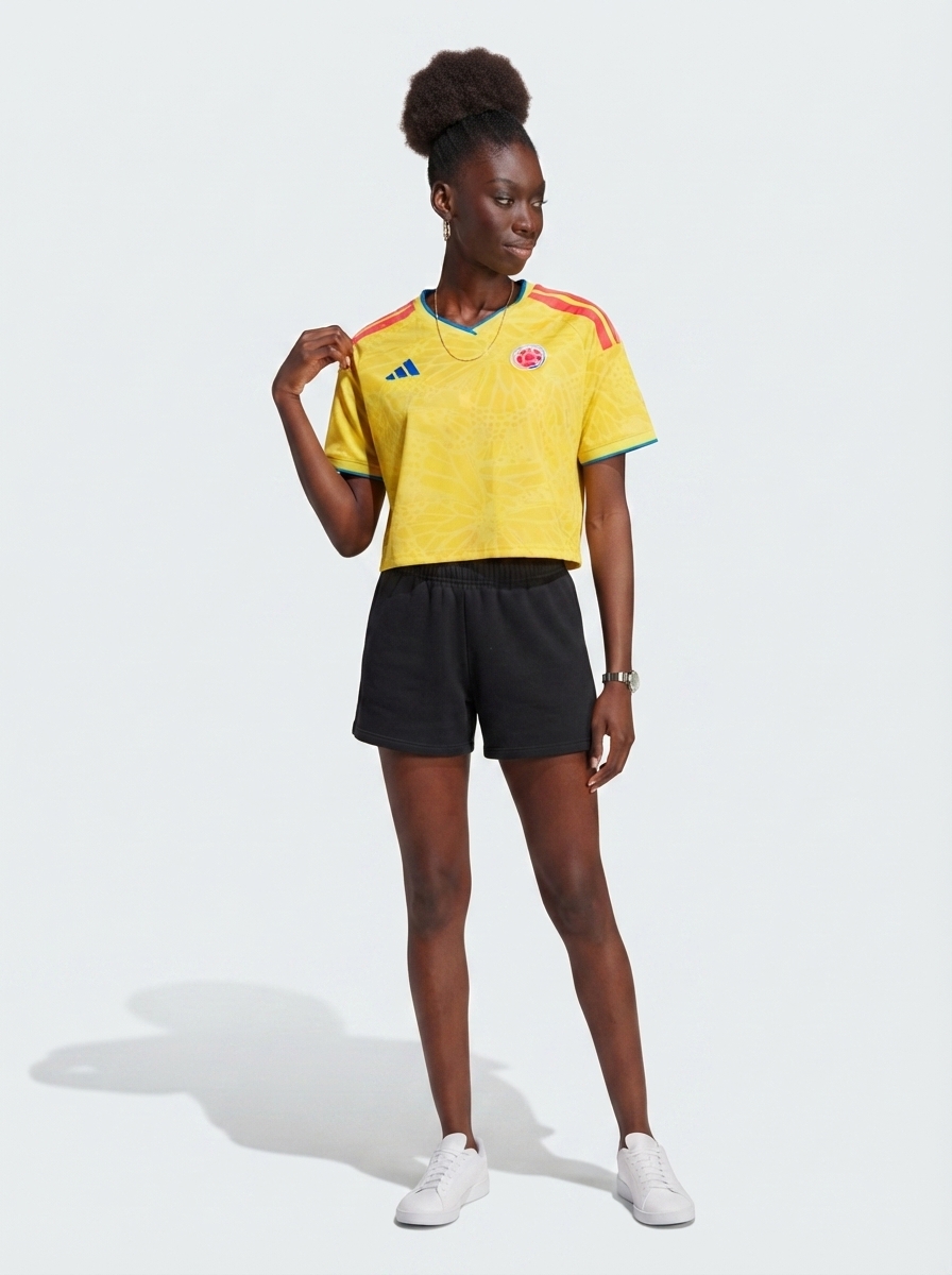 Colombia 26 Home Cropped Jersey - World Cup 2026