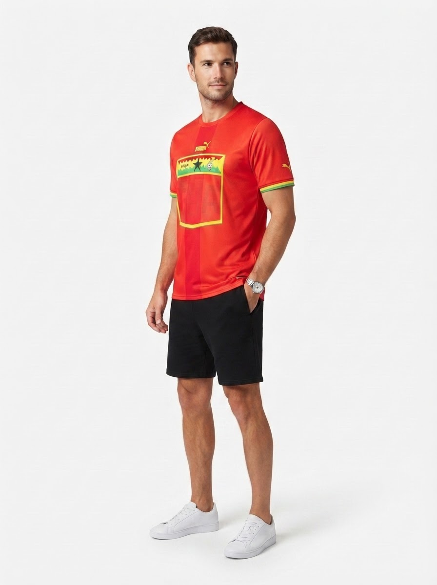 Ghana 22/23 II Away Jersey - Fan Version