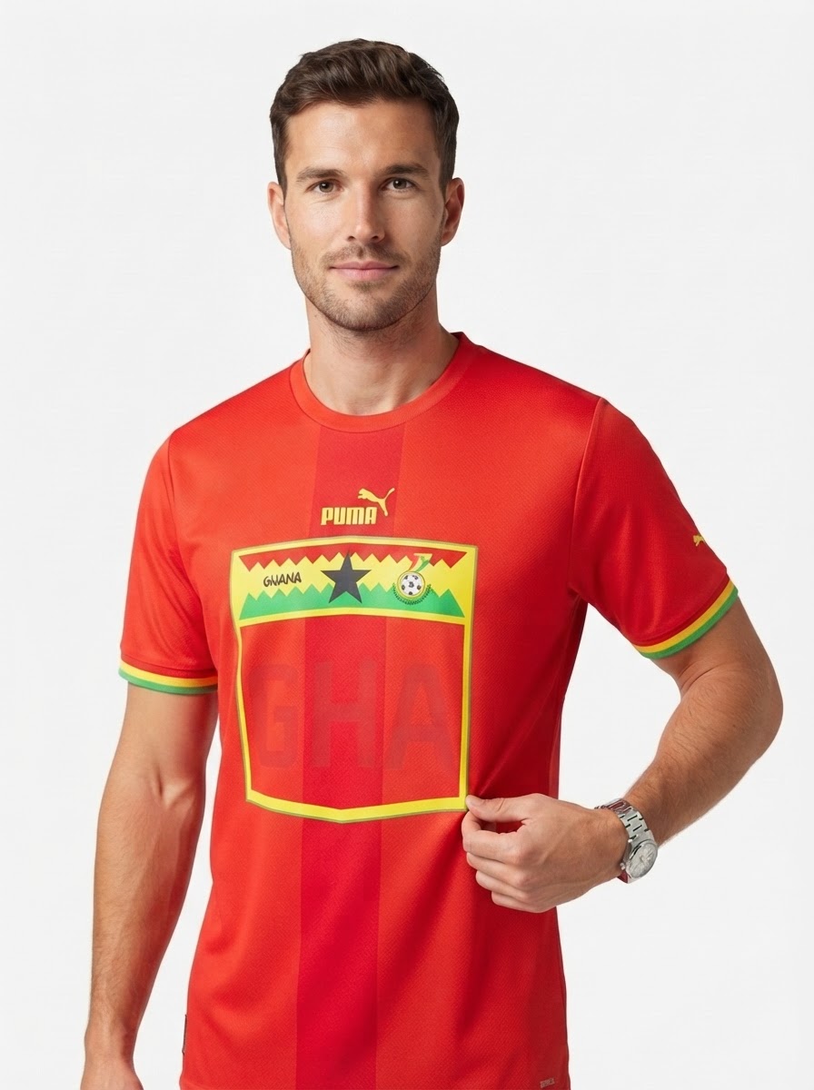 Ghana 22/23 II Away Jersey - Fan Version