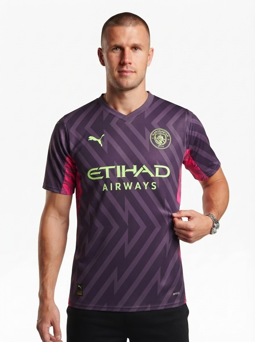 Manchester City 23/24 Goalkeeper Jersey - Fan Version