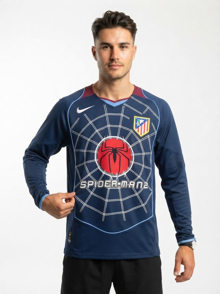 Atletico Madrid 04/05 II Away Jersey - Long Sleeve Retro Version
