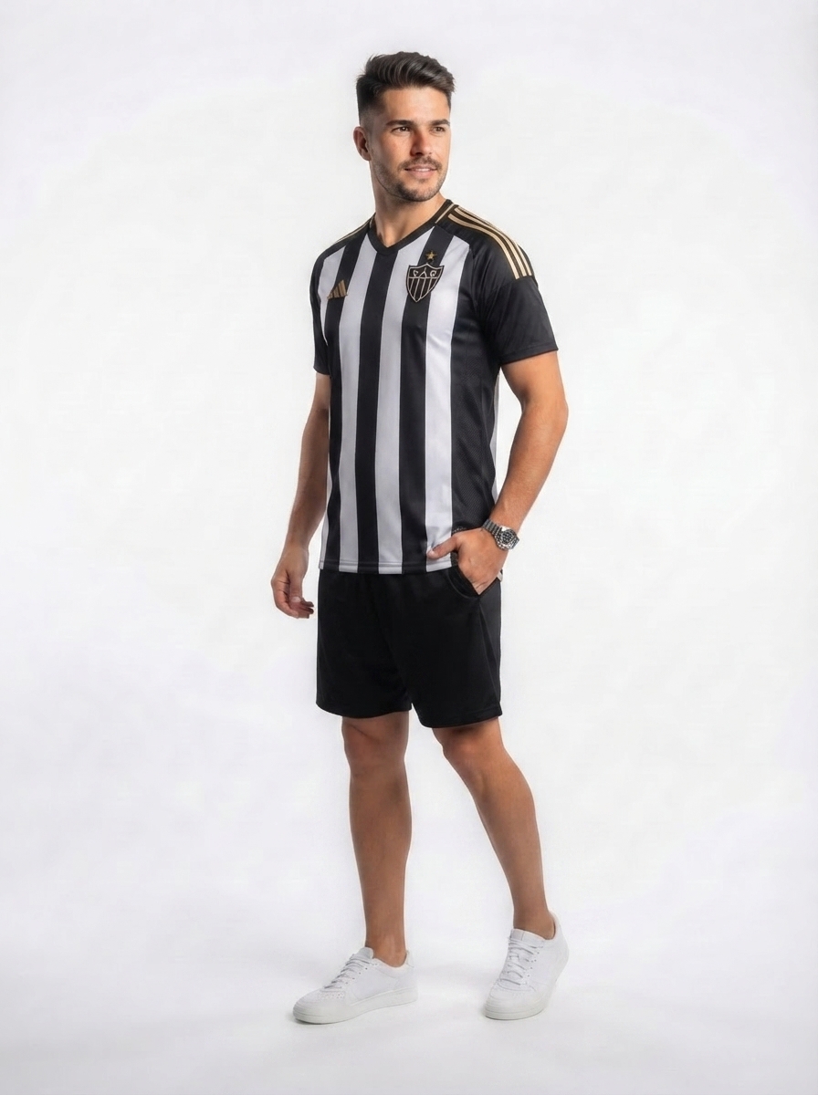 Atletico Mineiro 2025/26 Home DUDU #92 - Fan Version