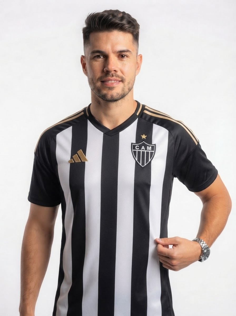Atletico Mineiro 2025/26 Home DUDU #92 - Fan Version