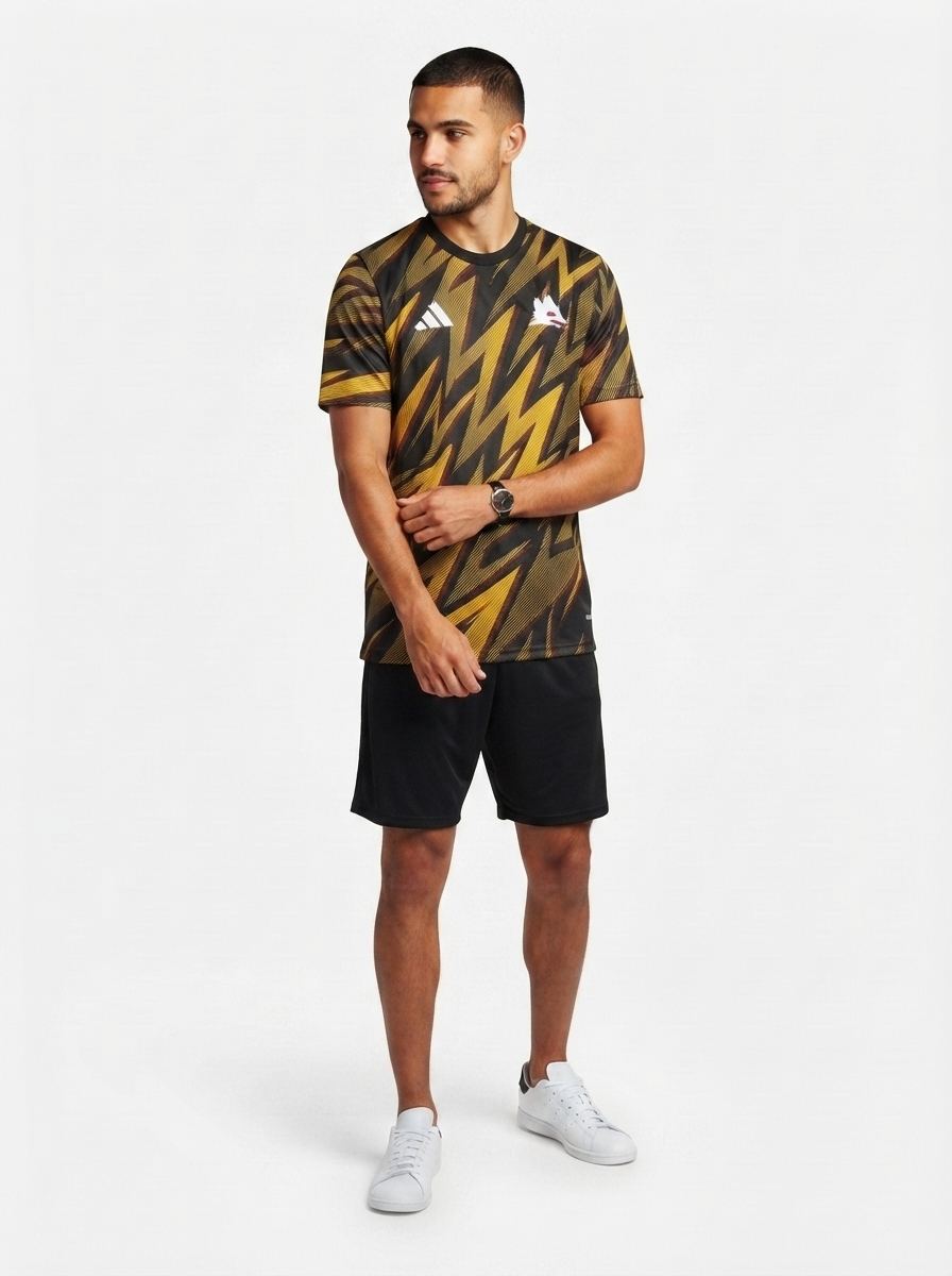 AS Roma 2025/26 Pre-match training suit Jersey