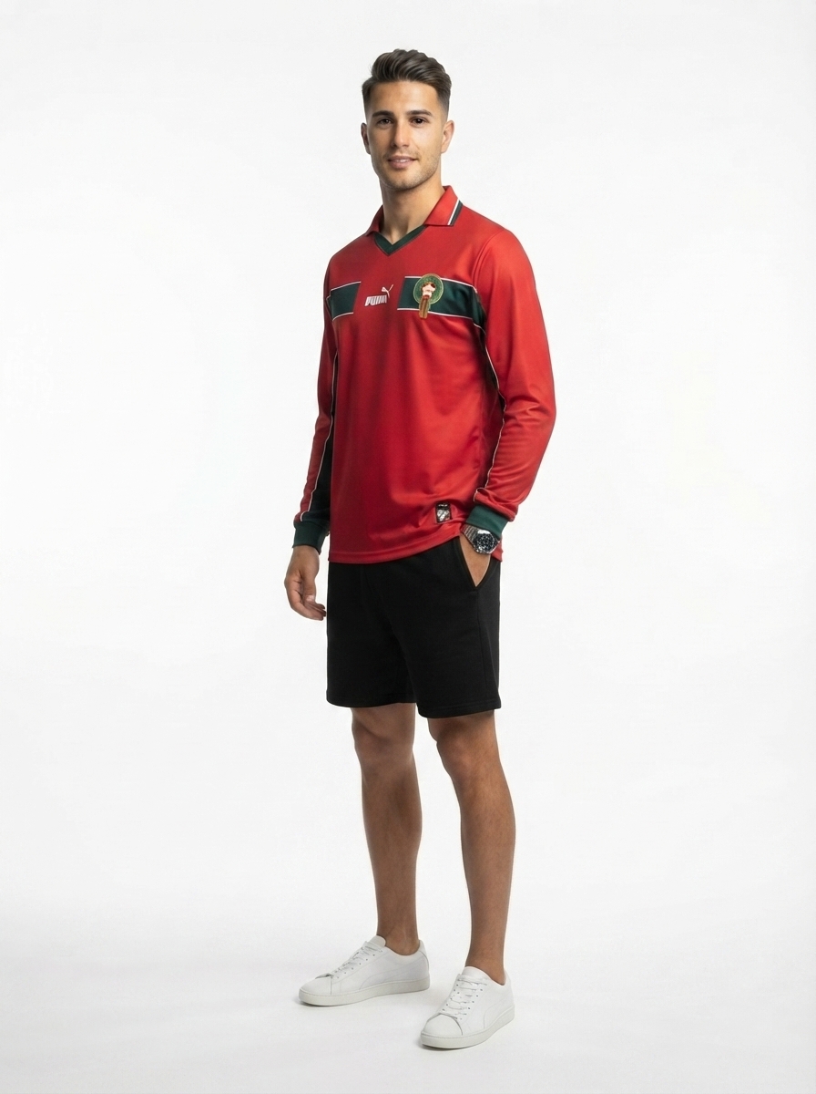 Morocco 1998 Away Long Sleeve Retro