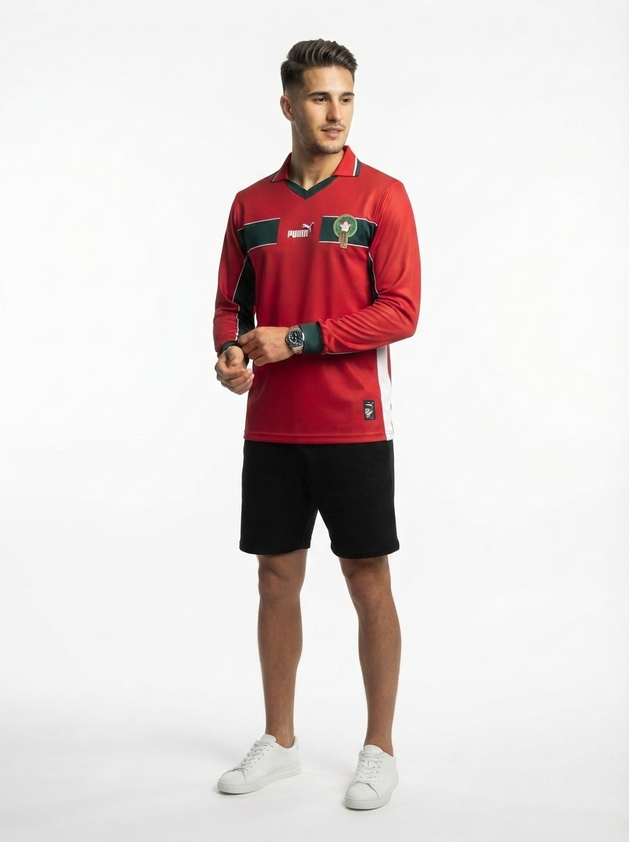 Morocco 1998 Away Long Sleeve Retro