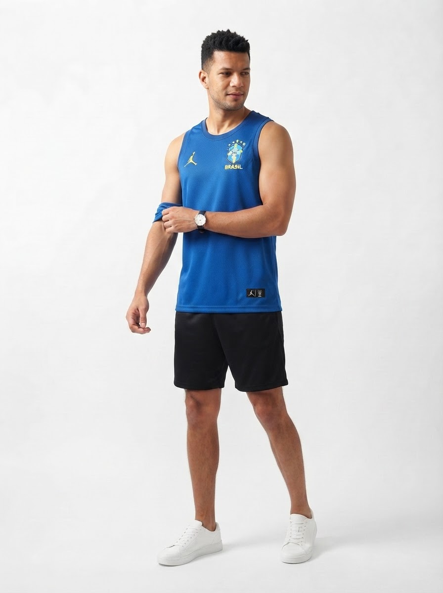 Brazil 2026 Training Vest Blue