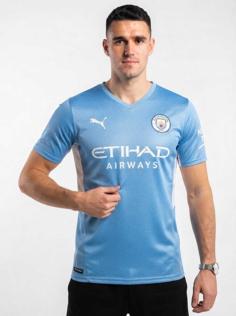 Manchester City 21/22 I Home Jersey - Fan Version