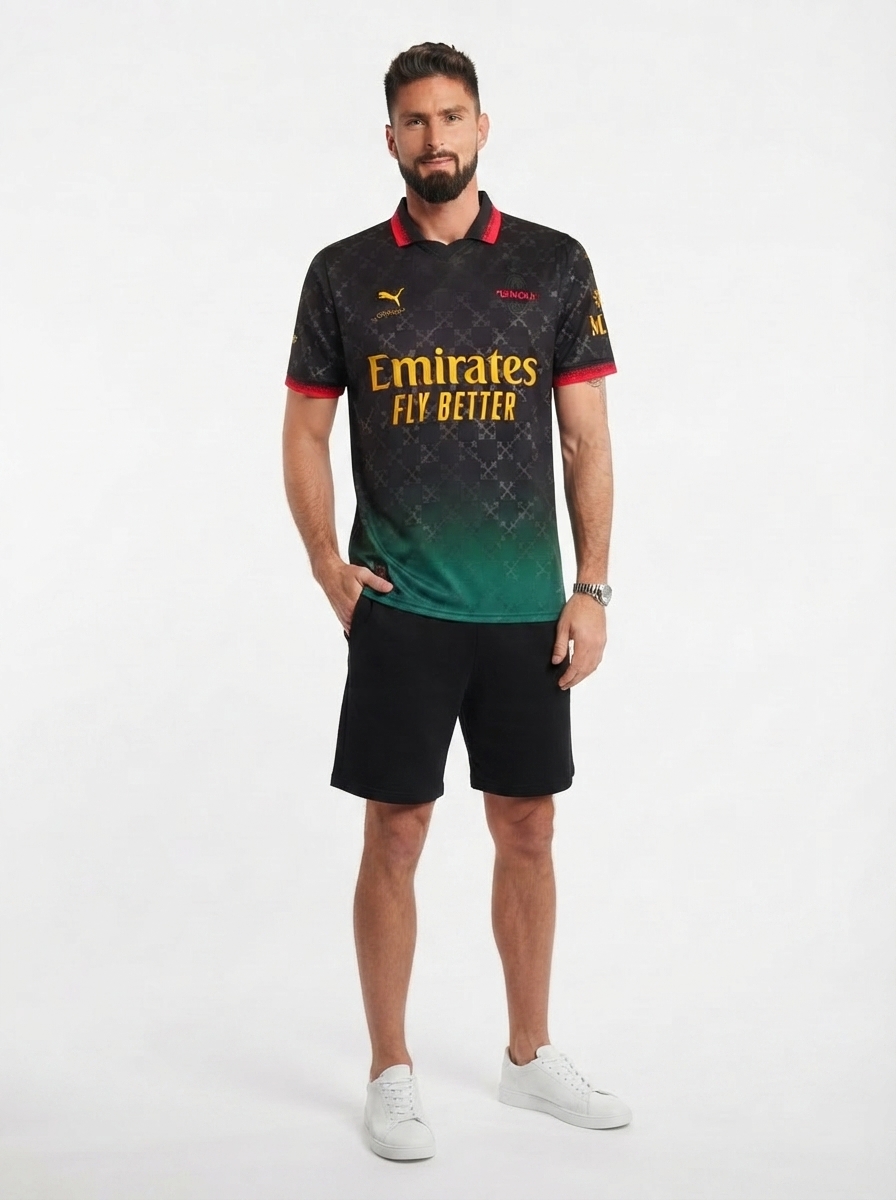 AC Milan 25/26 Commemorative Edition Jersey - Black - Fan Version