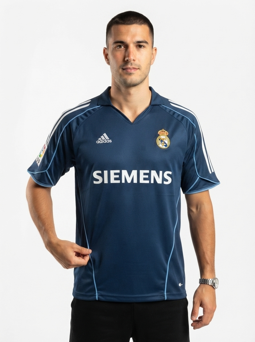 Real Madrid 05/06 II Away Jersey - Retro Version