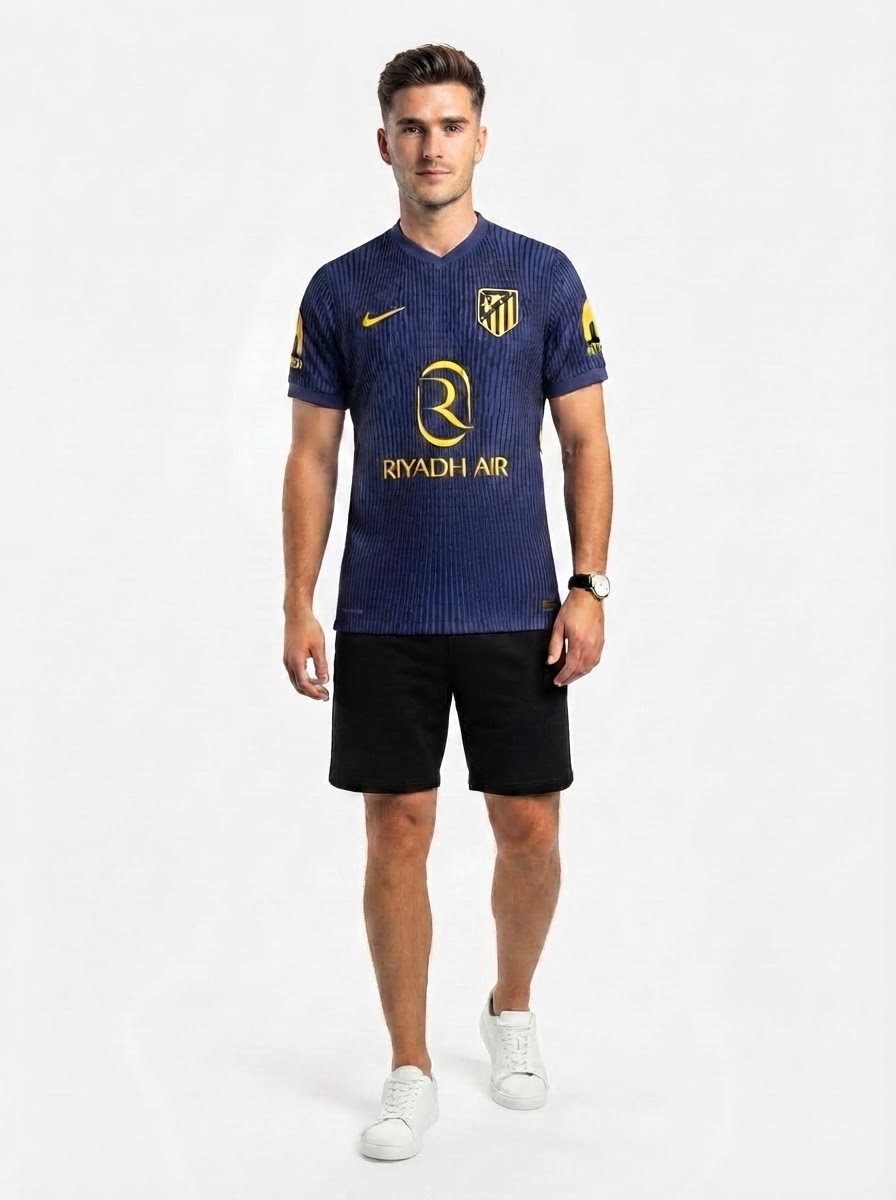 Atlético Madrid Griezmann 7 Away Authentic Player [Slim Fit] Player [Slim Fit] Player [Slim Fit] Player 2025/26