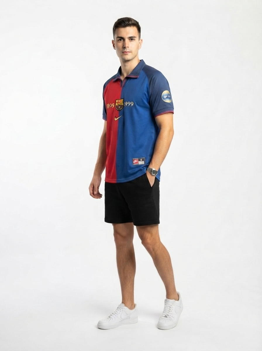 Barcelona 1999 100th Anniversary Edition Jersey - Retro Version