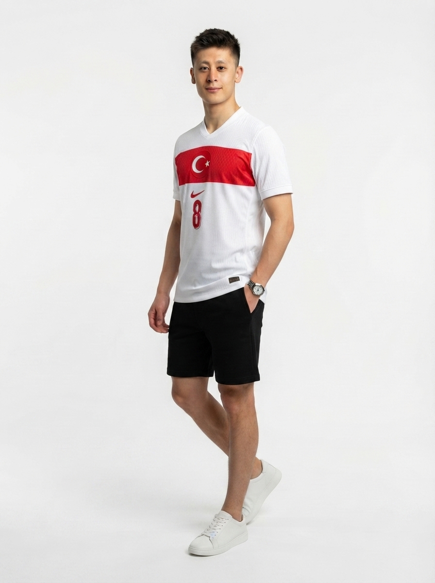 Turkey Arda Güler 8 Home Fan Jersey 2025/26