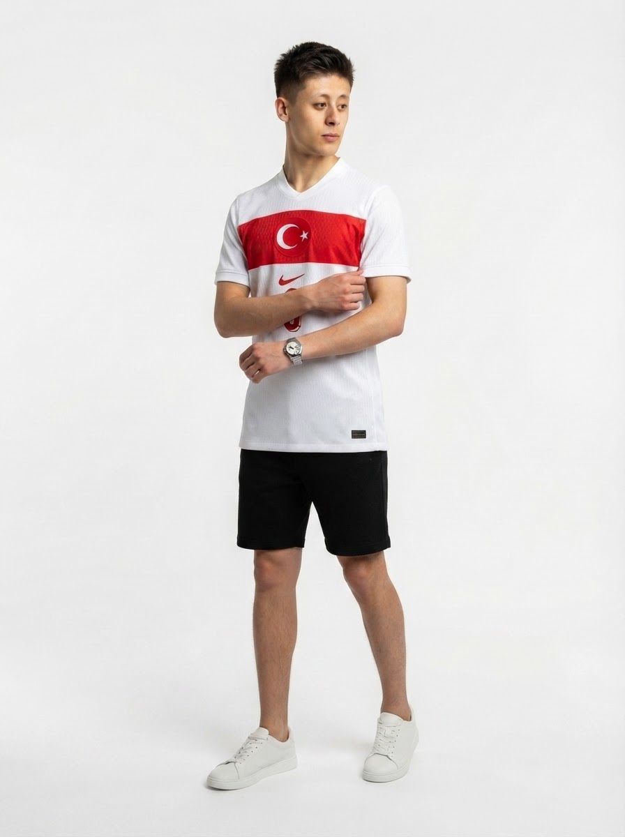 Turkey Arda Güler 8 Home Fan Jersey 2025/26
