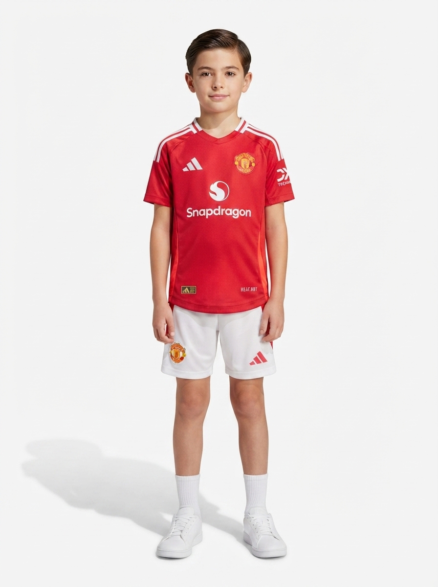 Manchester United 2024/25 Home - Kit Kids