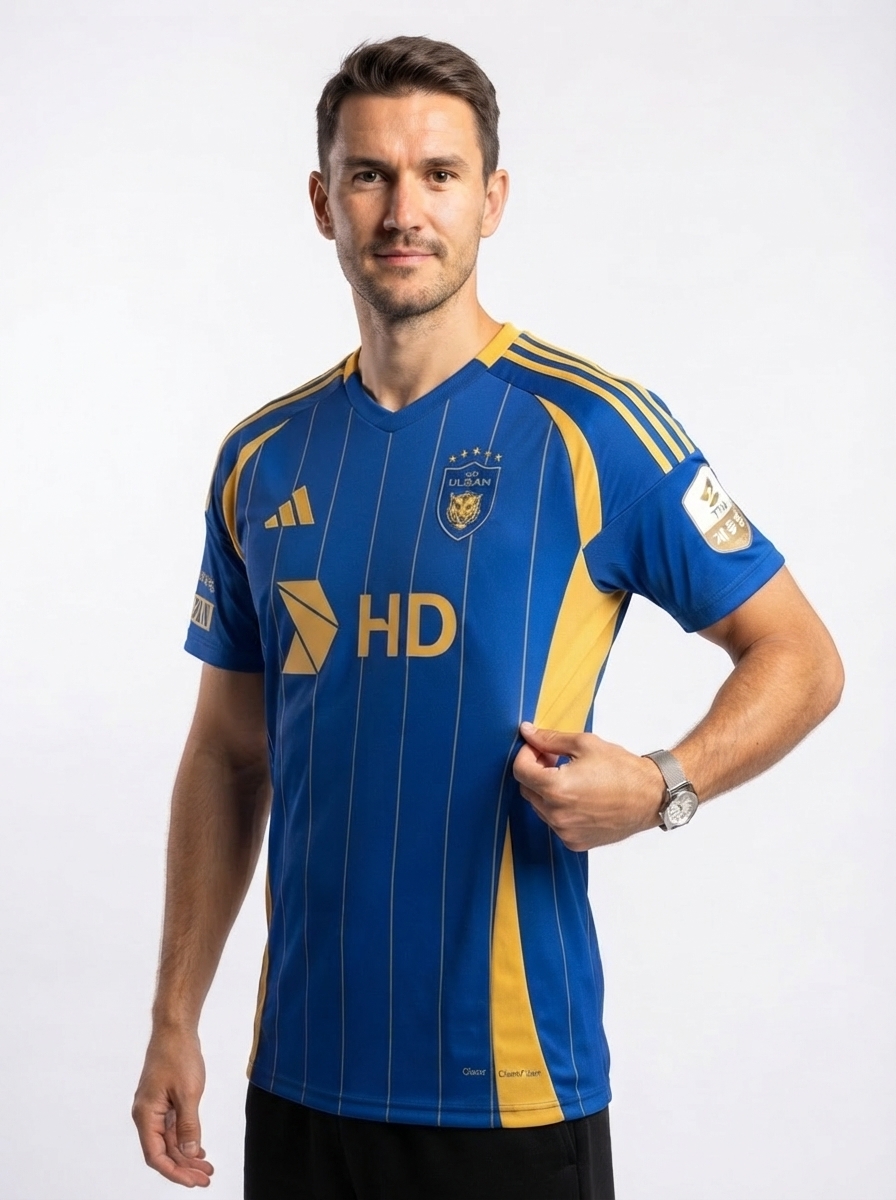 Ulsan HD Home Fan Jersey 2025/26 Patch Club World Cup