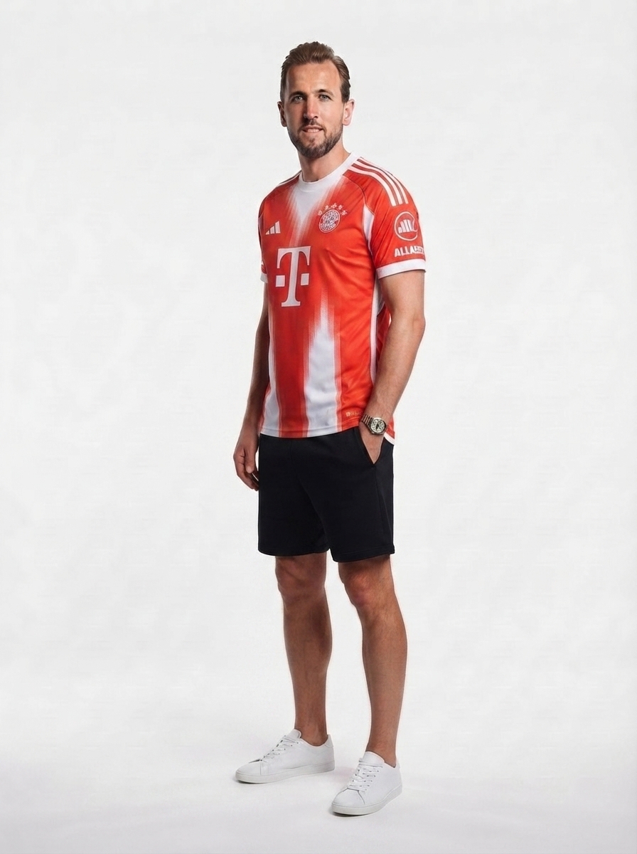 Bayern Munich Home Kane 9 Fan Jersey 2025/26