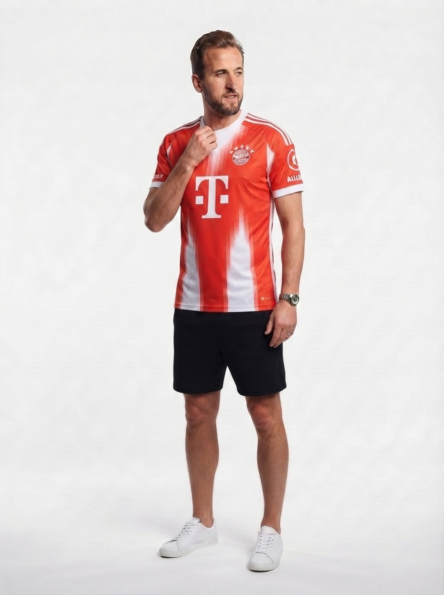 Bayern Munich Home Kane 9 Fan Jersey 2025/26
