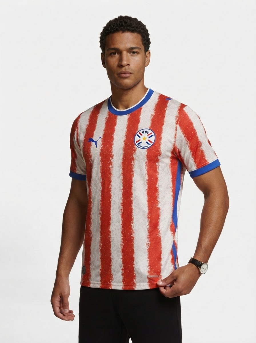 Paraguay 2026 home World Cup 2026 - Fan Version