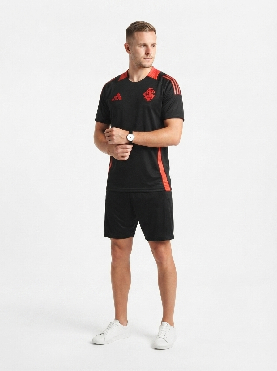 Internacional 25/26 Training Jersey - Black - Fan Version
