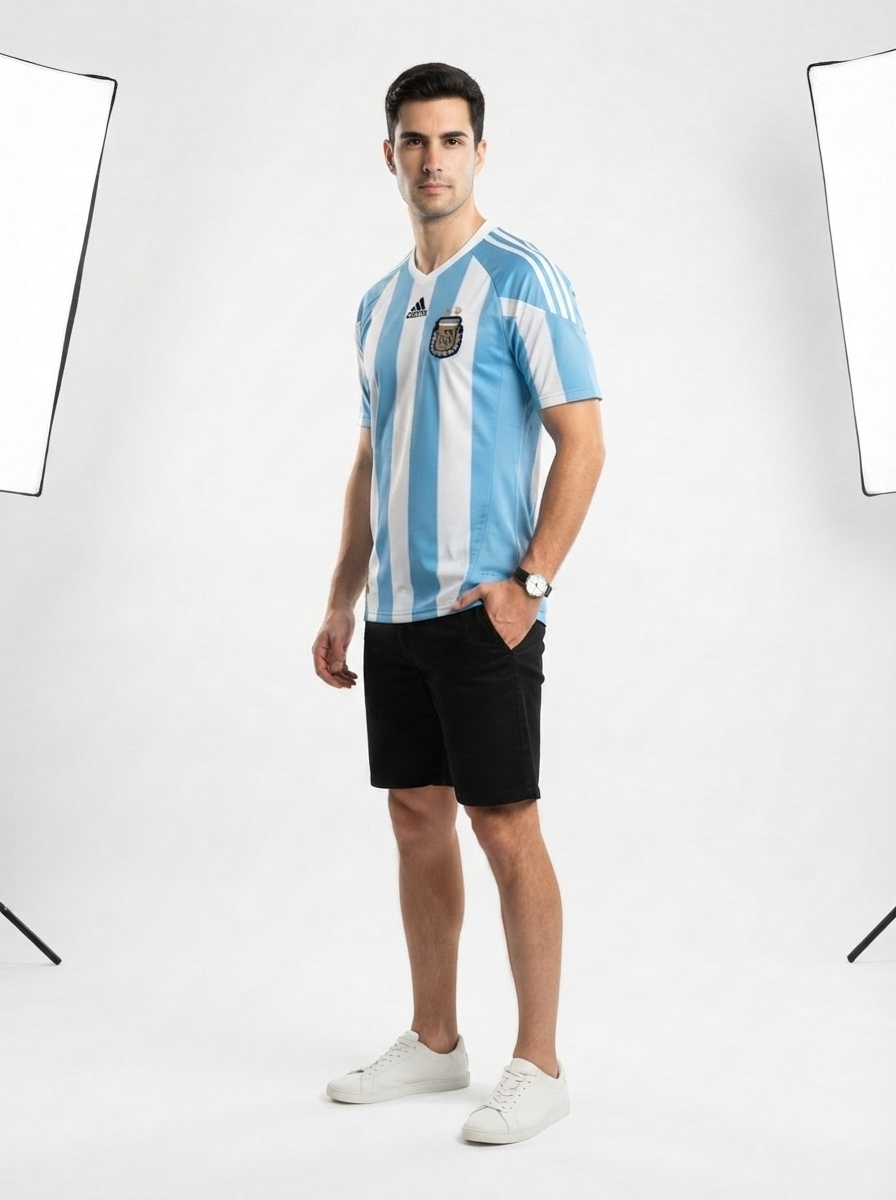 Argentina 2010 I Home Jersey - Retro Version