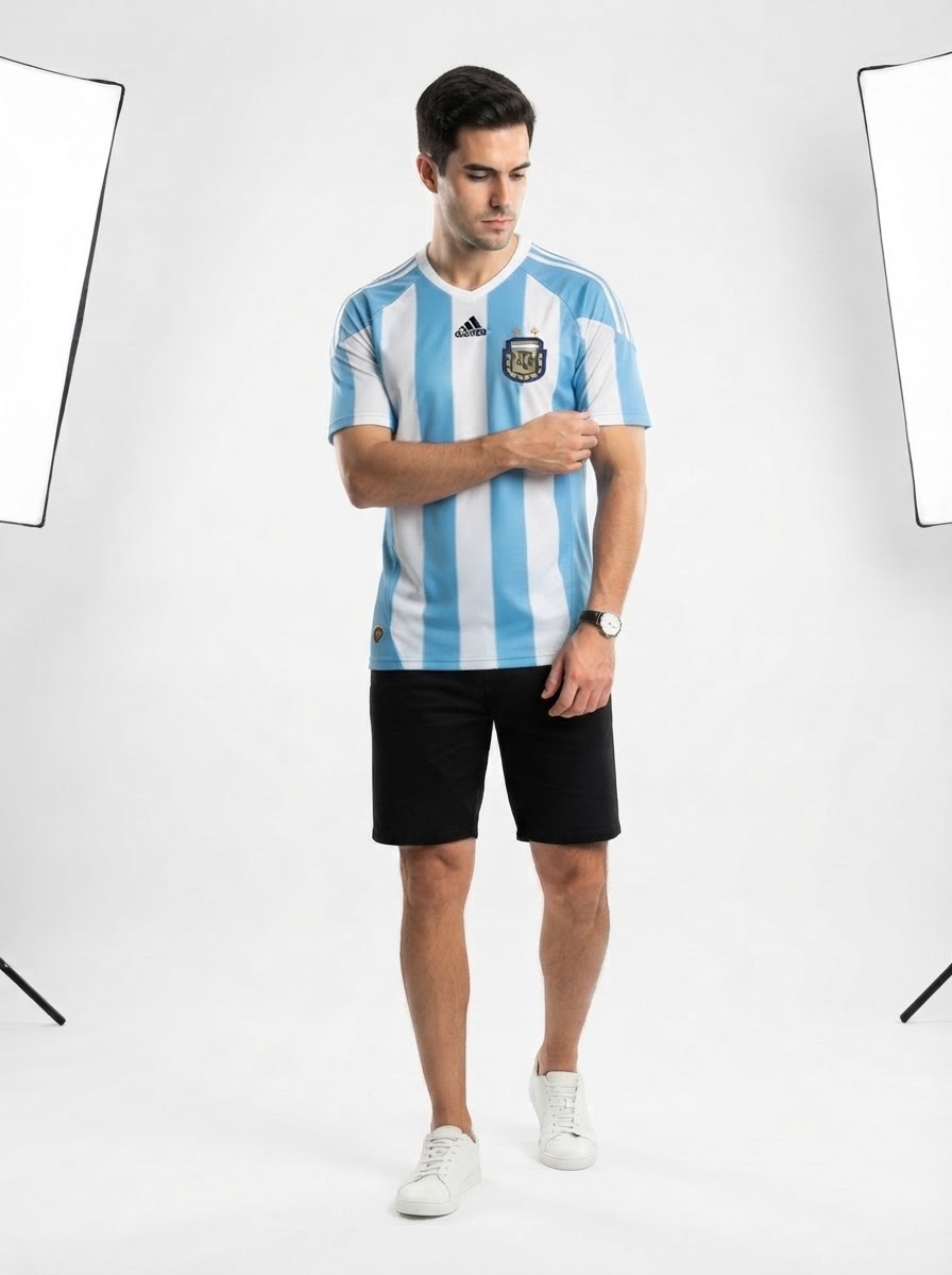 Argentina 2010 I Home Jersey - Retro Version