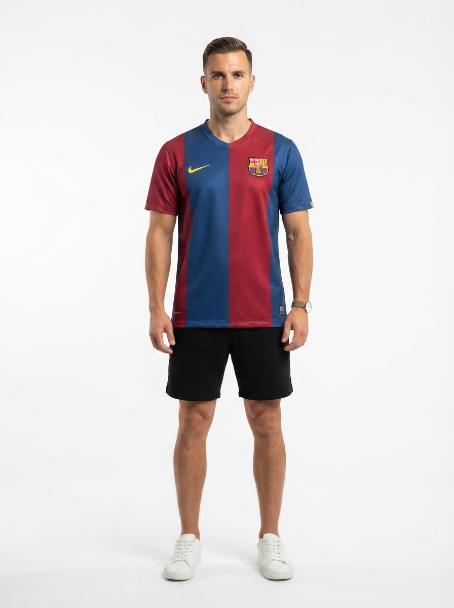 Barcelona 06/07 I Home Jersey - Retro Version