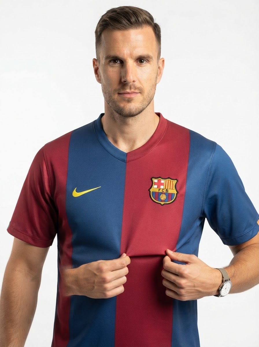Barcelona 06/07 I Home Jersey - Retro Version