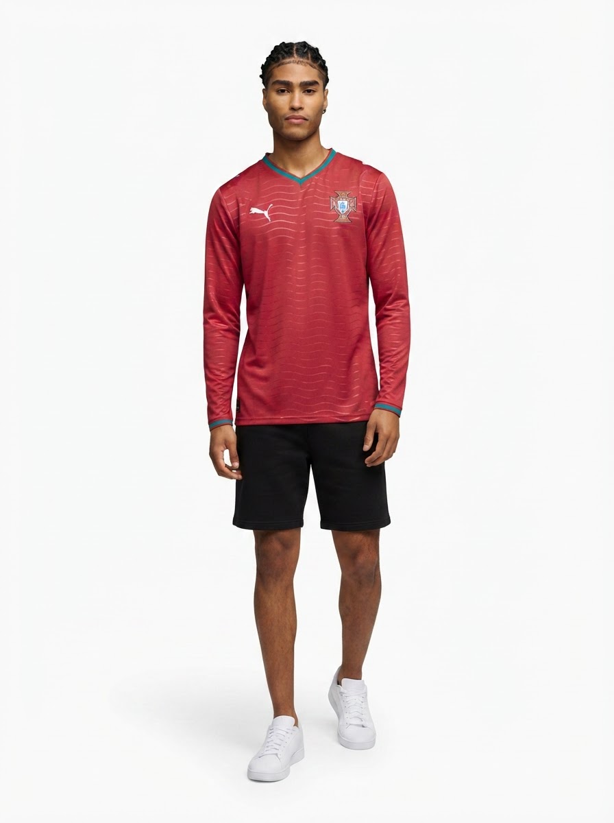 Portugal Home Kit L/S World Cup 2026