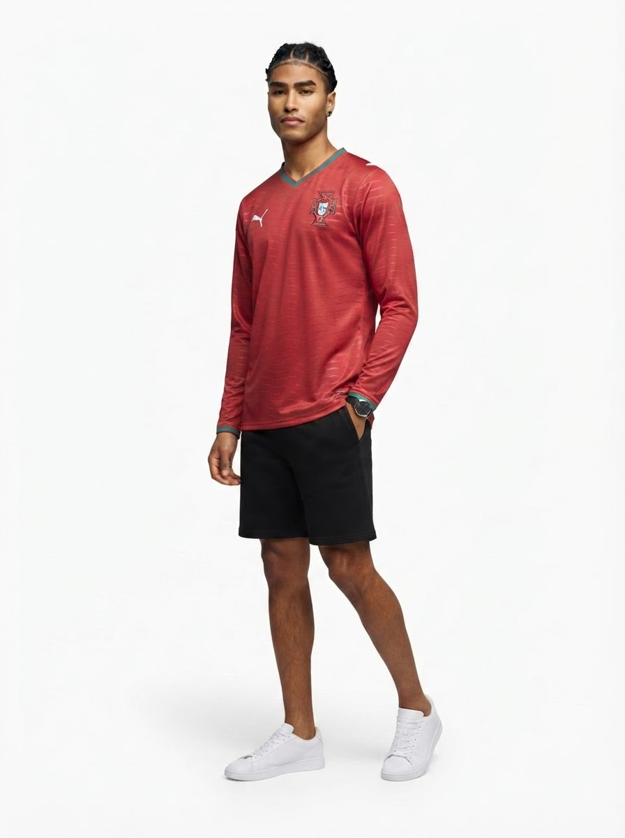 Portugal Home Kit L/S World Cup 2026