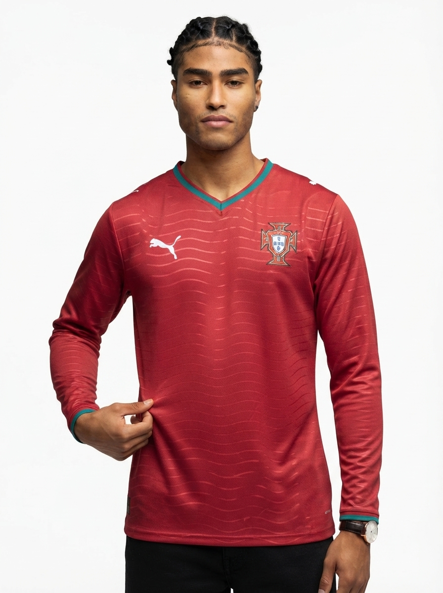 Portugal Home Kit L/S World Cup 2026