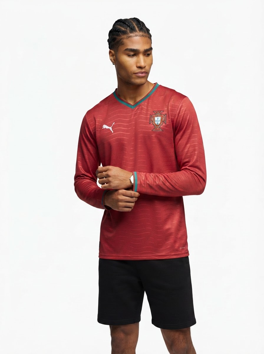 Portugal Home Kit L/S World Cup 2026