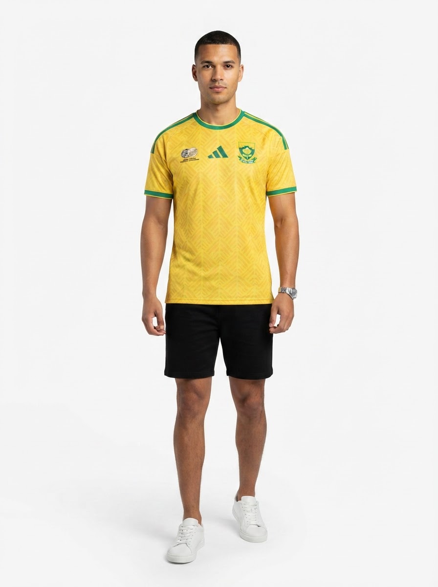 South Africa 26 Home Jersey Fan Version - World Cup 2026