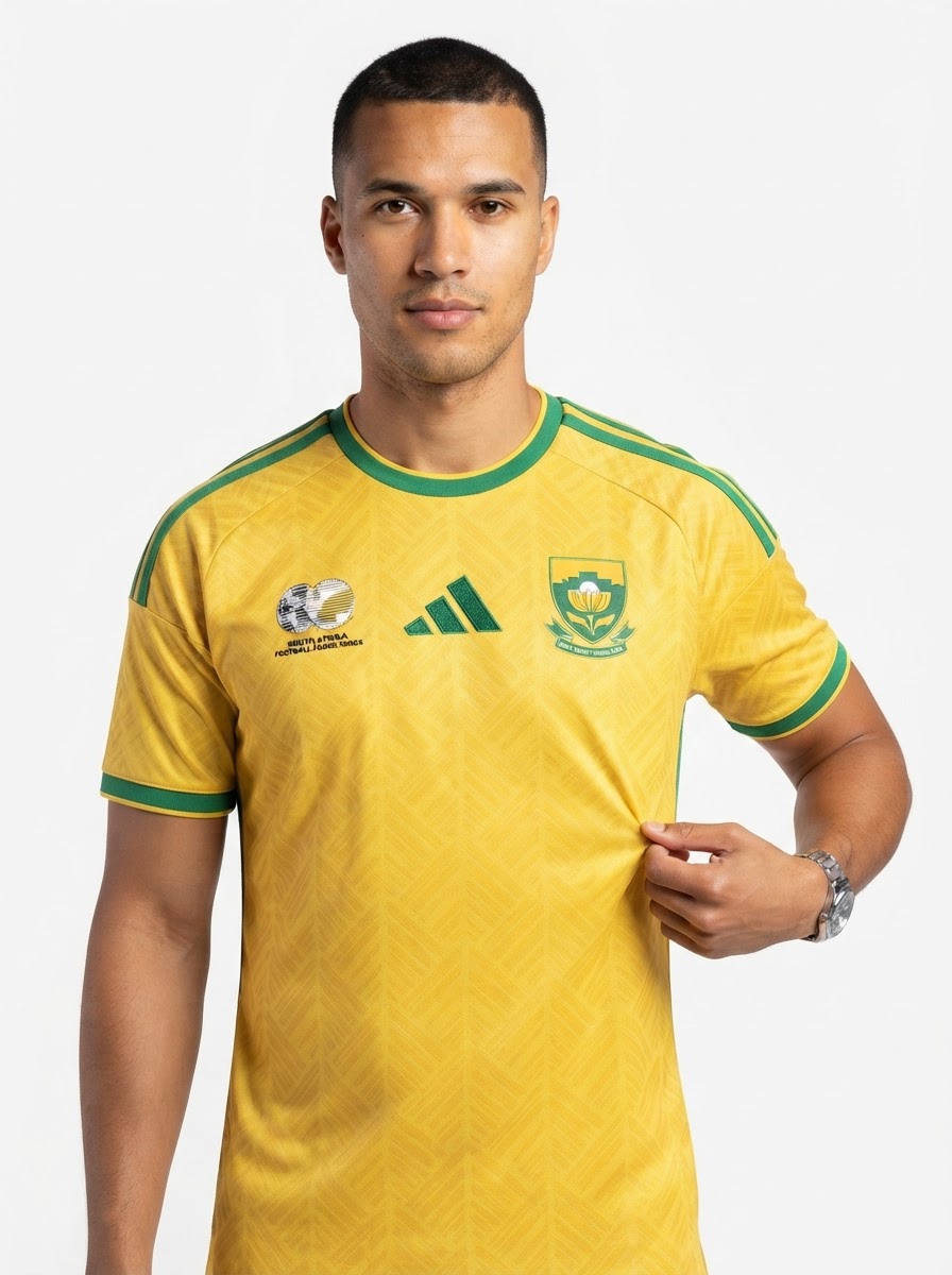 South Africa 26 Home Jersey Fan Version - World Cup 2026