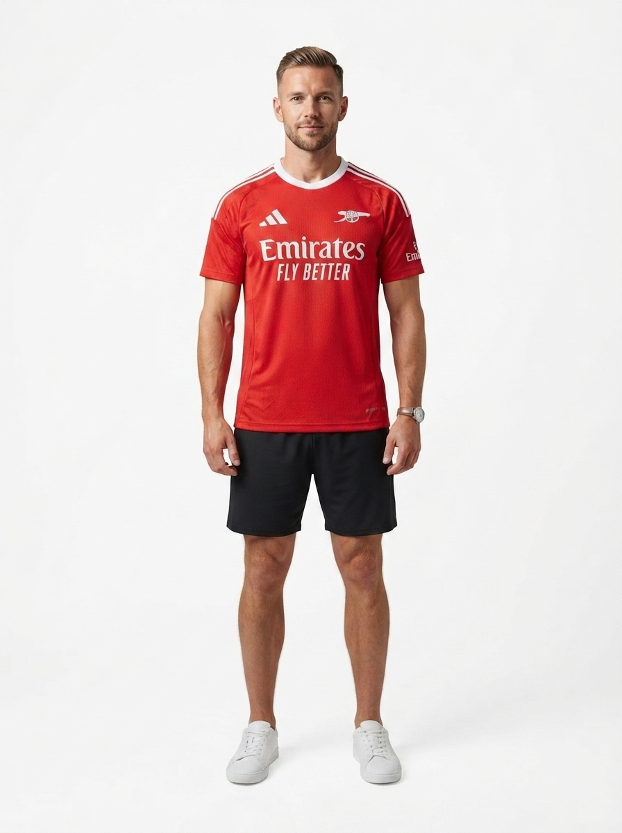 Arsenal 25/26 Pre-Match Jersey - Red - Player Version - Slim Fit