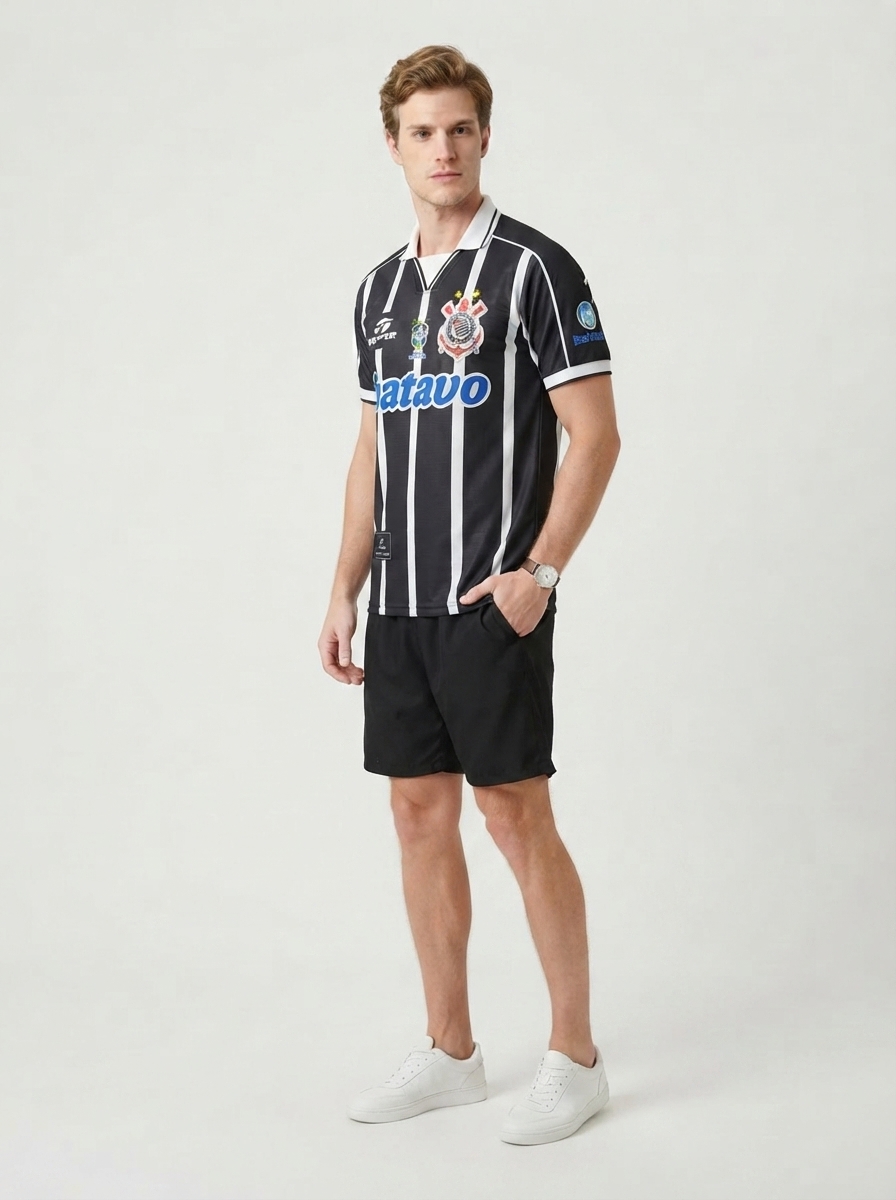 Corinthians 1999 II Away Jersey - Retro Version