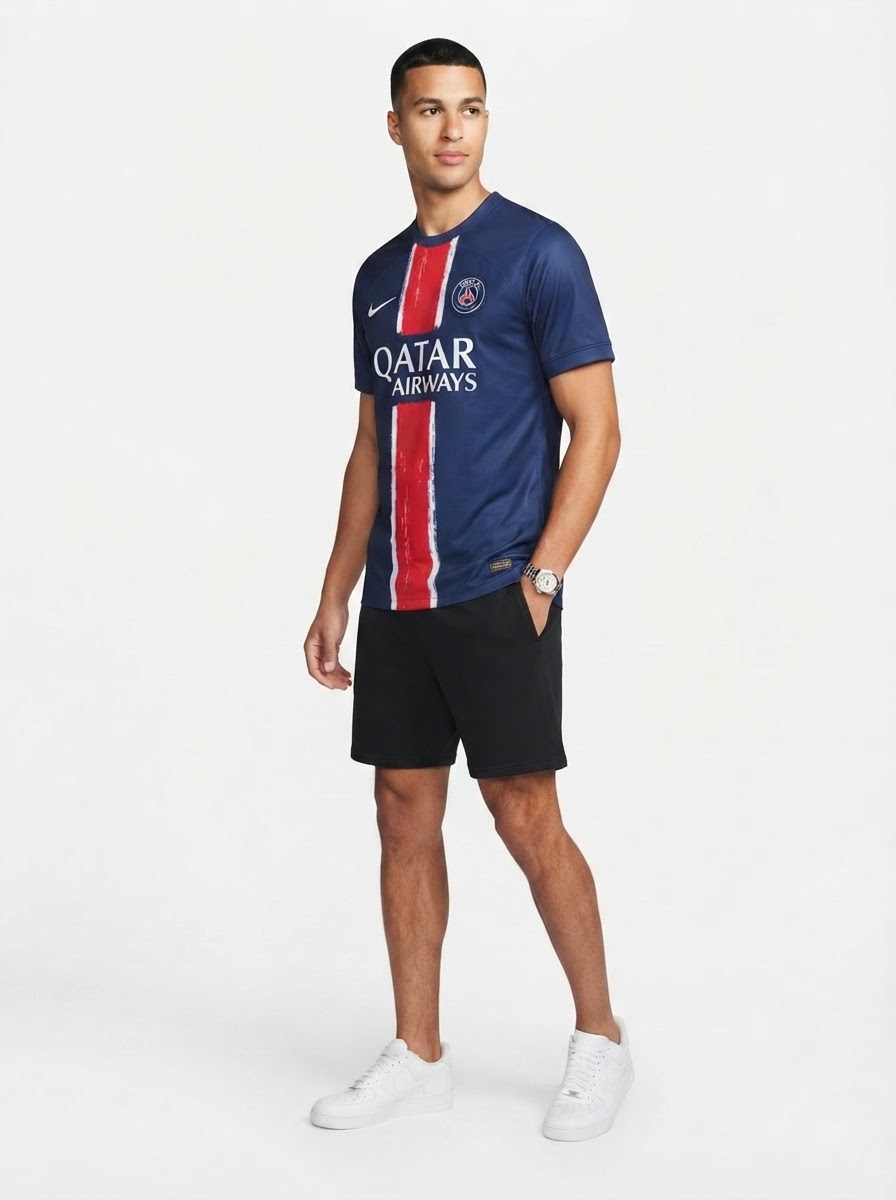 PSG D.Doué 14 Home Fan Jersey 2024/25