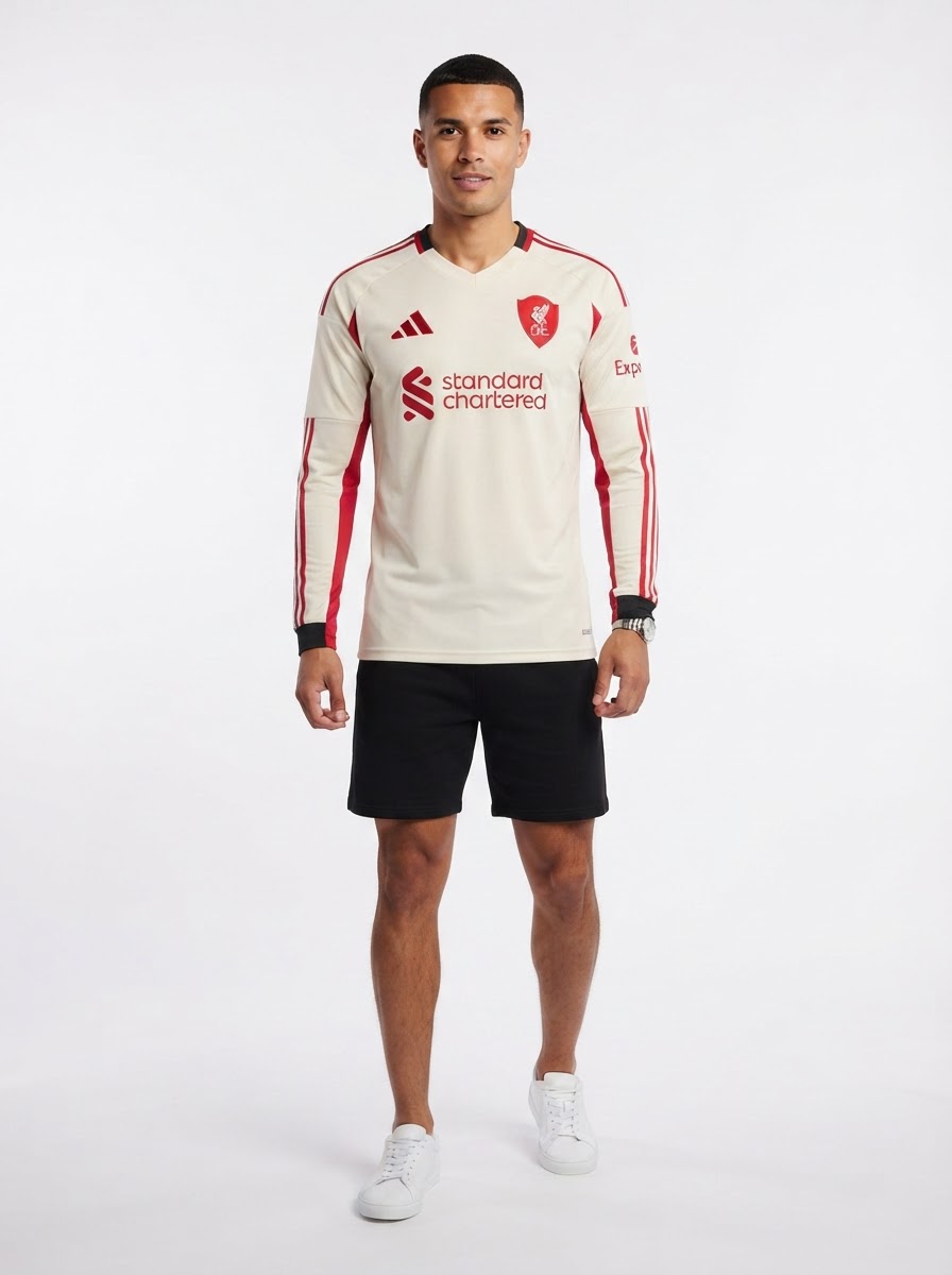 LIVERPOOL FC 25/26 LONG SLEEVE AWAY JERSEY