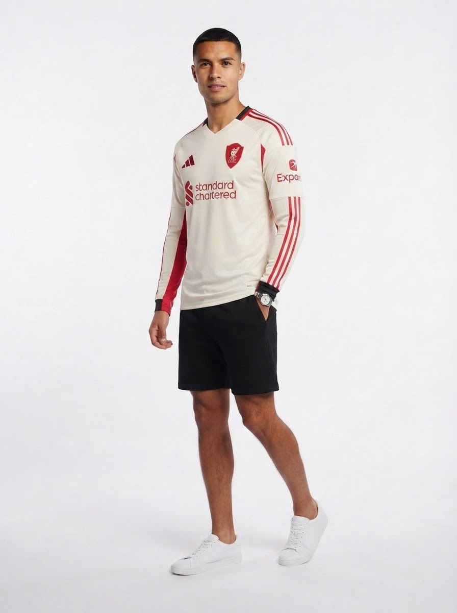 LIVERPOOL FC 25/26 LONG SLEEVE AWAY JERSEY