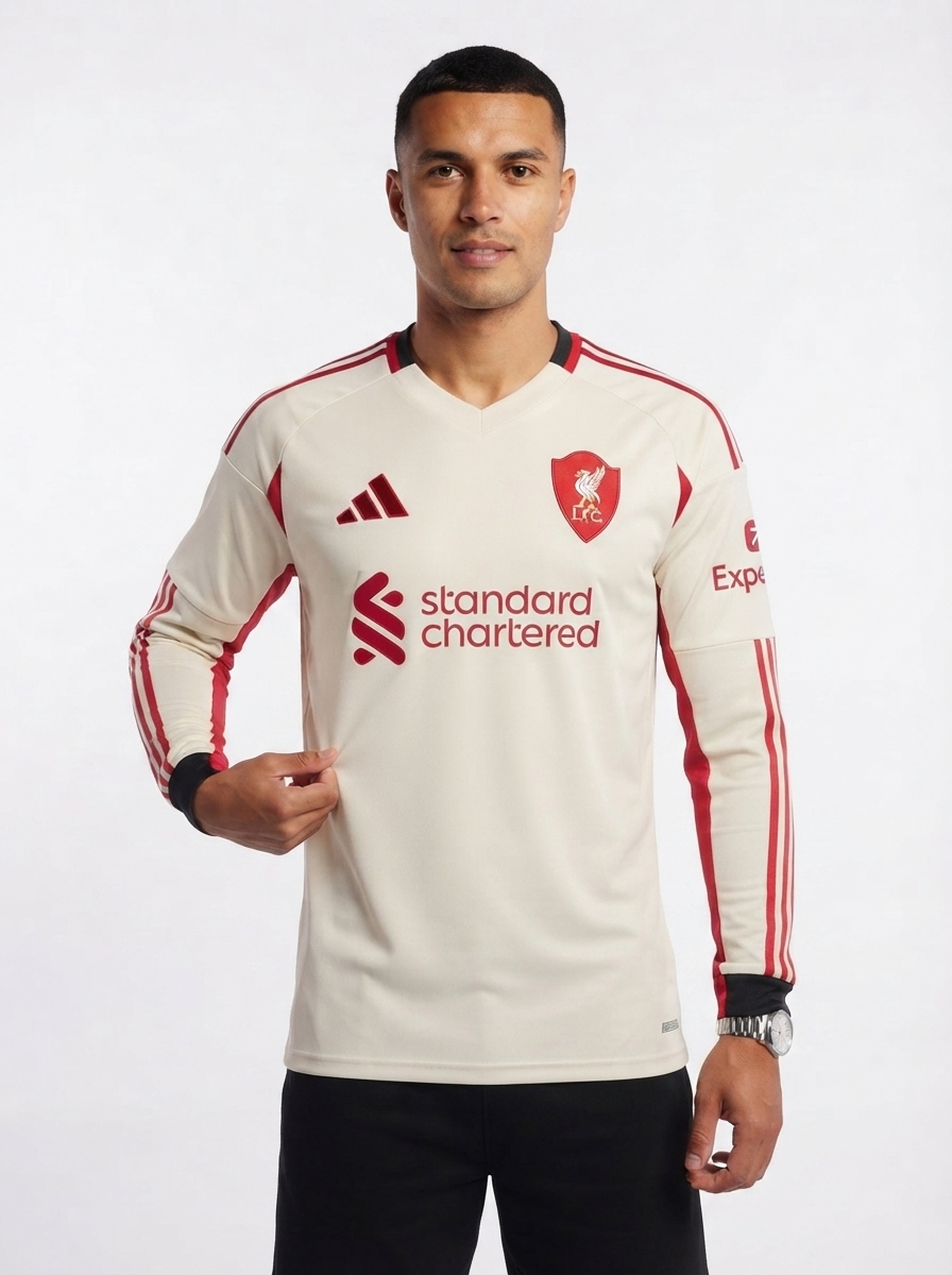 LIVERPOOL FC 25/26 LONG SLEEVE AWAY JERSEY