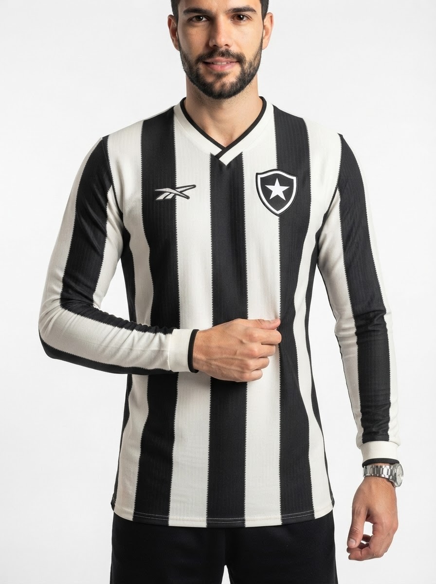 Jersey Long Sleeve Botafogo 2024/25 Long Sleeve