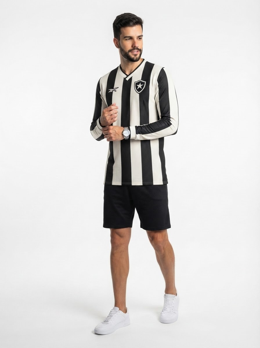 Jersey Long Sleeve Botafogo 2024/25 Long Sleeve