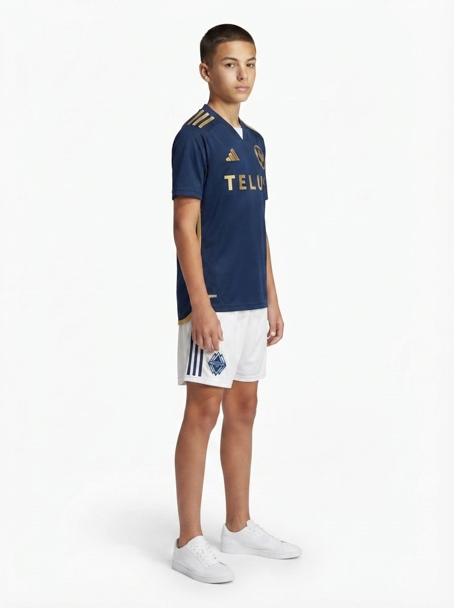Kids Kit Vancouver Whitecaps Away Fan Jersey 2025/26