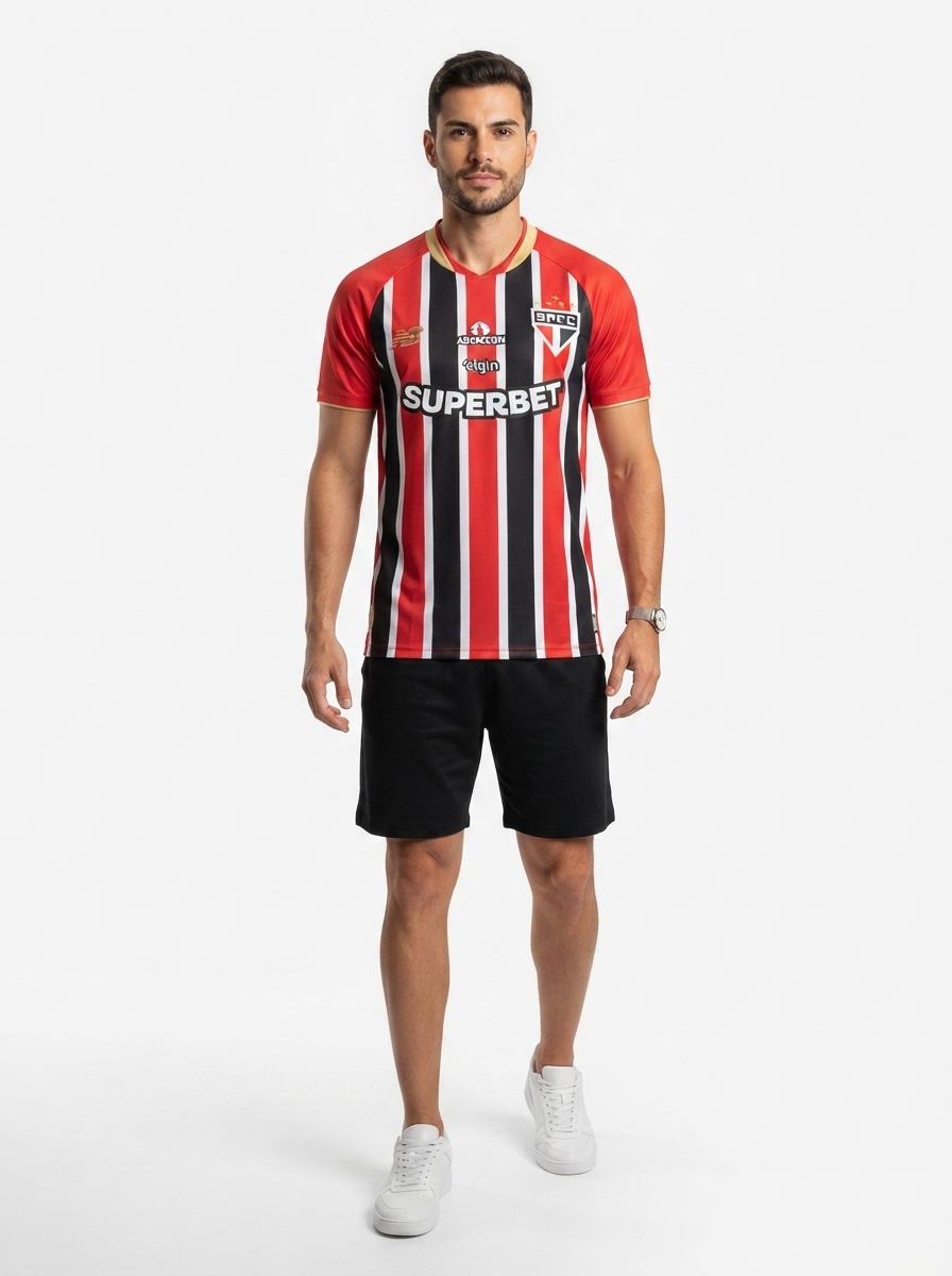 Jersey São Paulo 2025/26 II Player [Slim Fit] with Sponsors [Slim Fit]