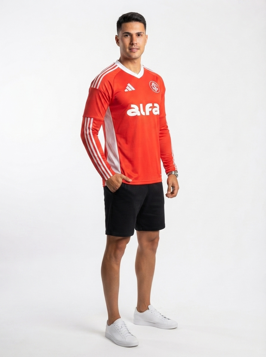 SC Internacional Home 2025 - Long Sleeve SPONSOR